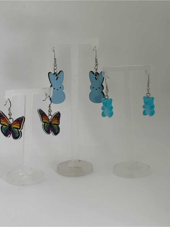 Jewelry - 🌈 Spring & Sweet Bundle – 3 Pairs of Handmade Statement Earrings